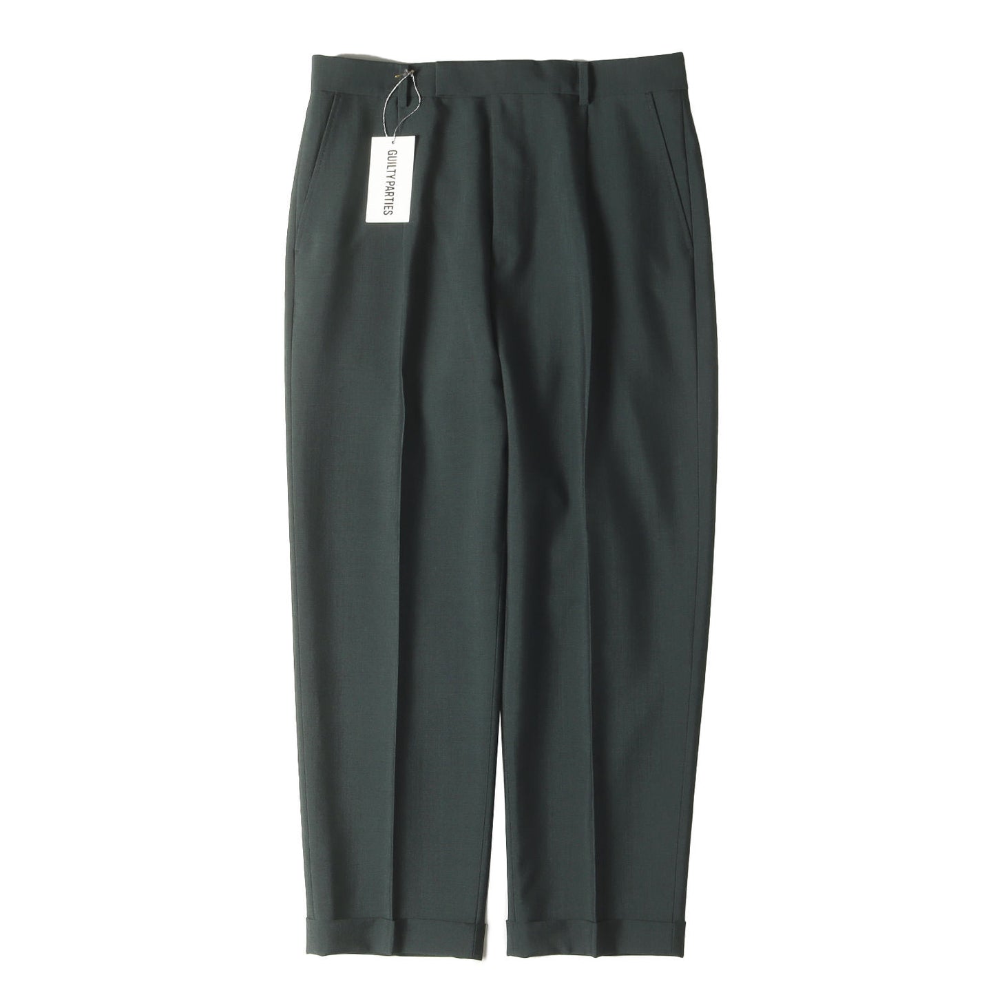 24AW ×DORMEUIL プリーツ スラックスパンツ(PLEATED TROUSERS)