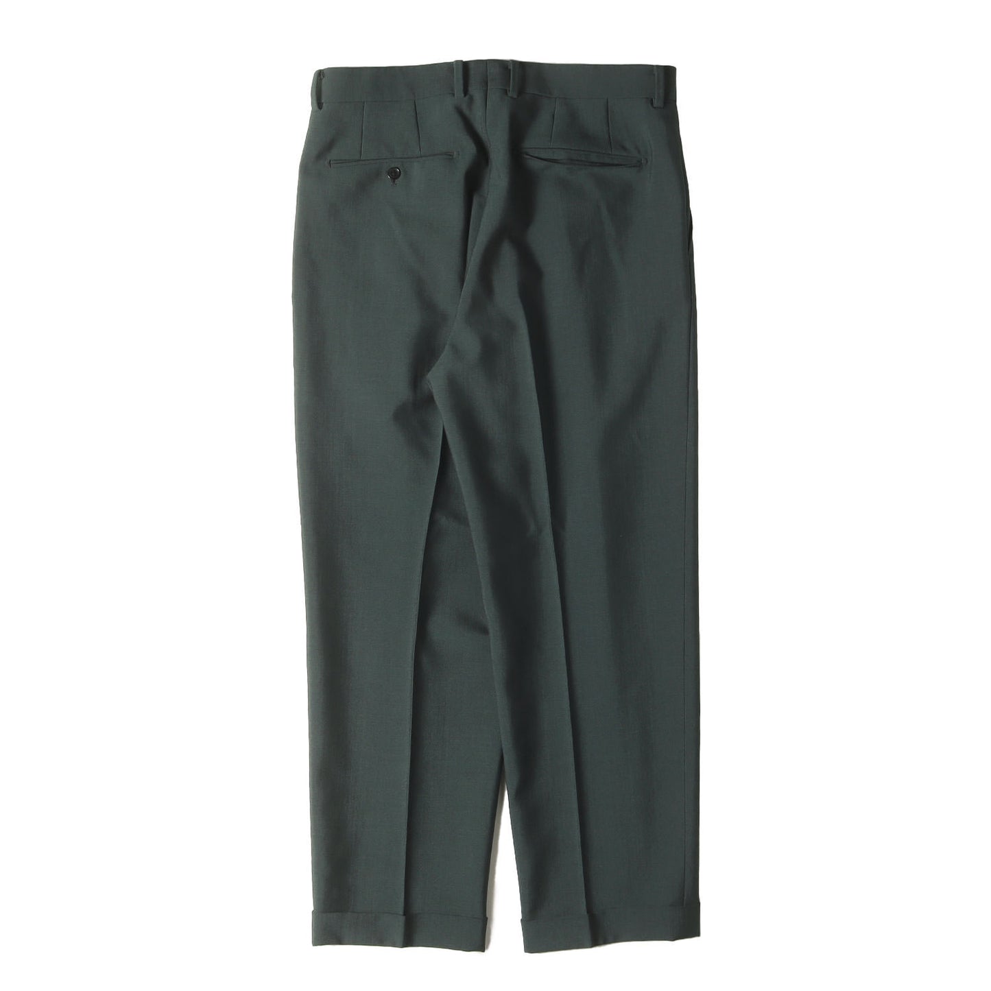 24AW ×DORMEUIL プリーツ スラックスパンツ(PLEATED TROUSERS)