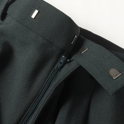 24AW ×DORMEUIL プリーツ スラックスパンツ(PLEATED TROUSERS)