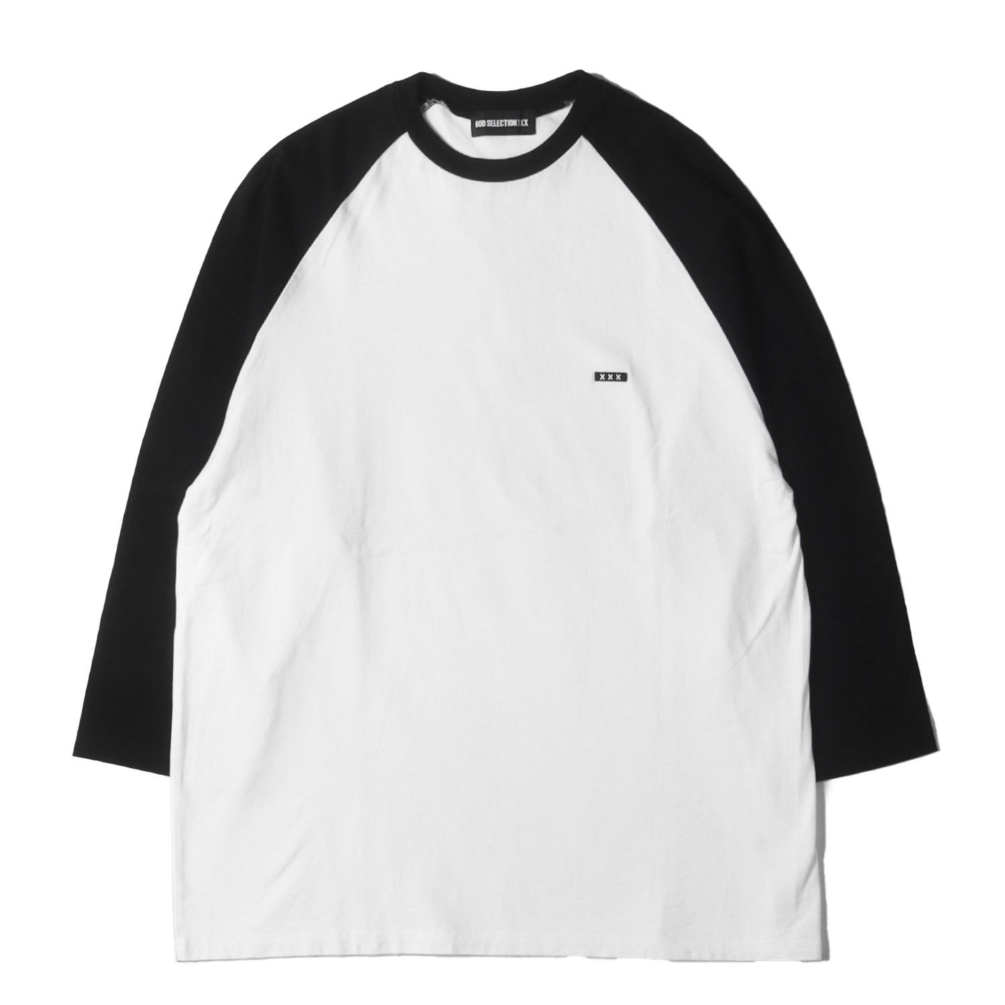 23SS スモールBOXロゴ 7分袖 ラグラン Tシャツ(RAGLAN SLEEVE)
