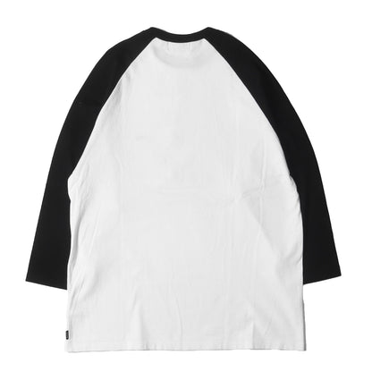 23SS スモールBOXロゴ 7分袖 ラグラン Tシャツ(RAGLAN SLEEVE)