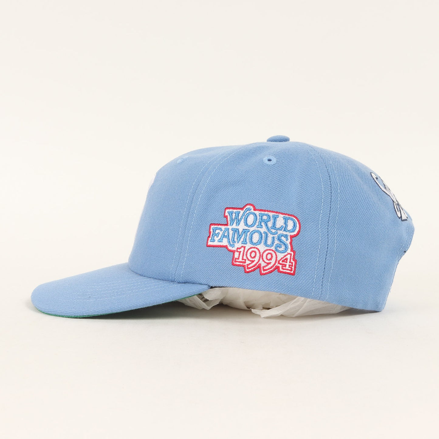 25SS World Famous 1994 サイドパッチ Sロゴ 6パネルキャップ(World Famous S Logo 6-Panel)