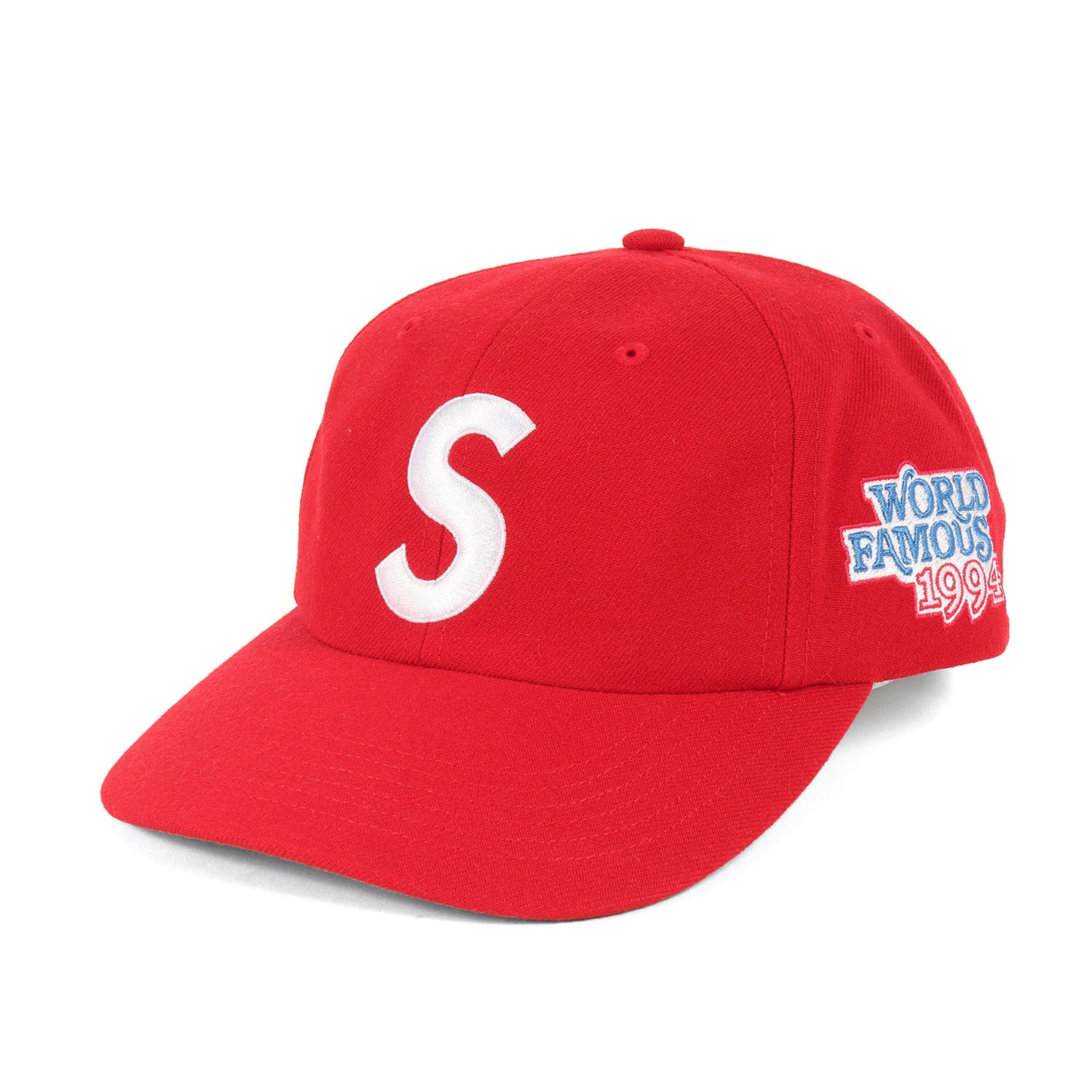 25SS World Famous 1994 サイドパッチ Sロゴ 6パネルキャップ(World Famous S Logo 6-Panel)
