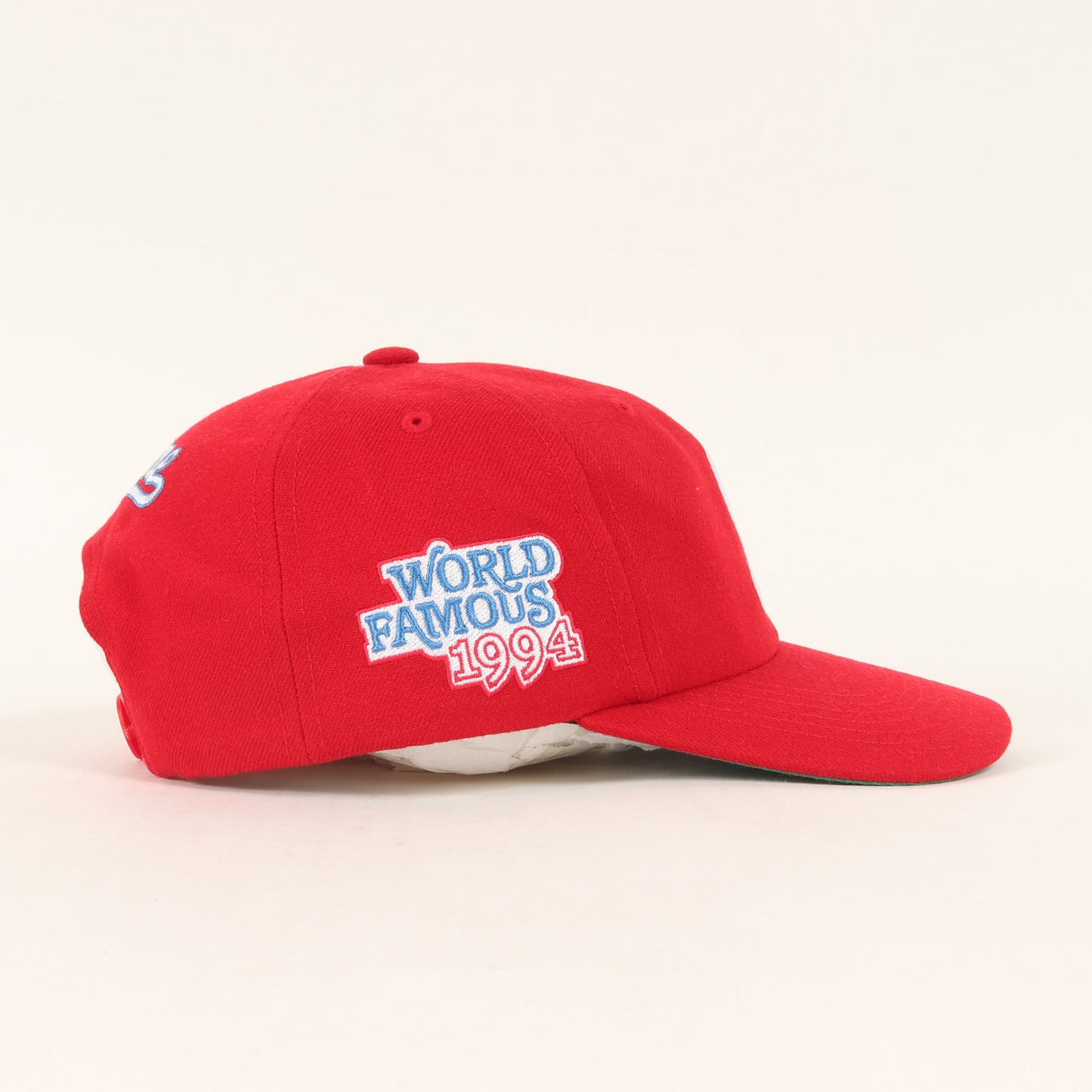 25SS World Famous 1994 サイドパッチ Sロゴ 6パネルキャップ(World Famous S Logo 6-Panel)