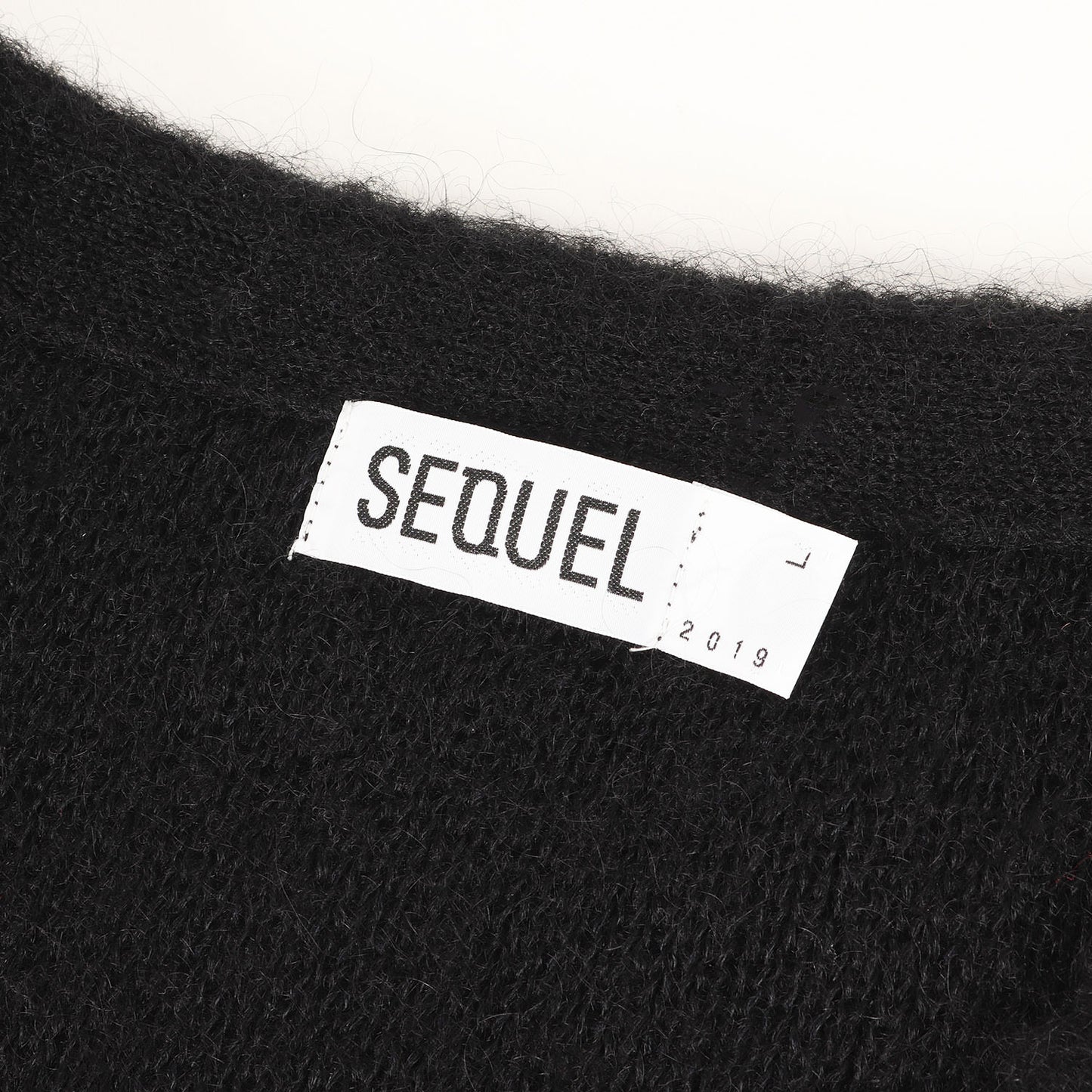 23AW チェーン刺繍ロゴ モヘヤニット カーディガン(MOHAIR CARDIGAN)