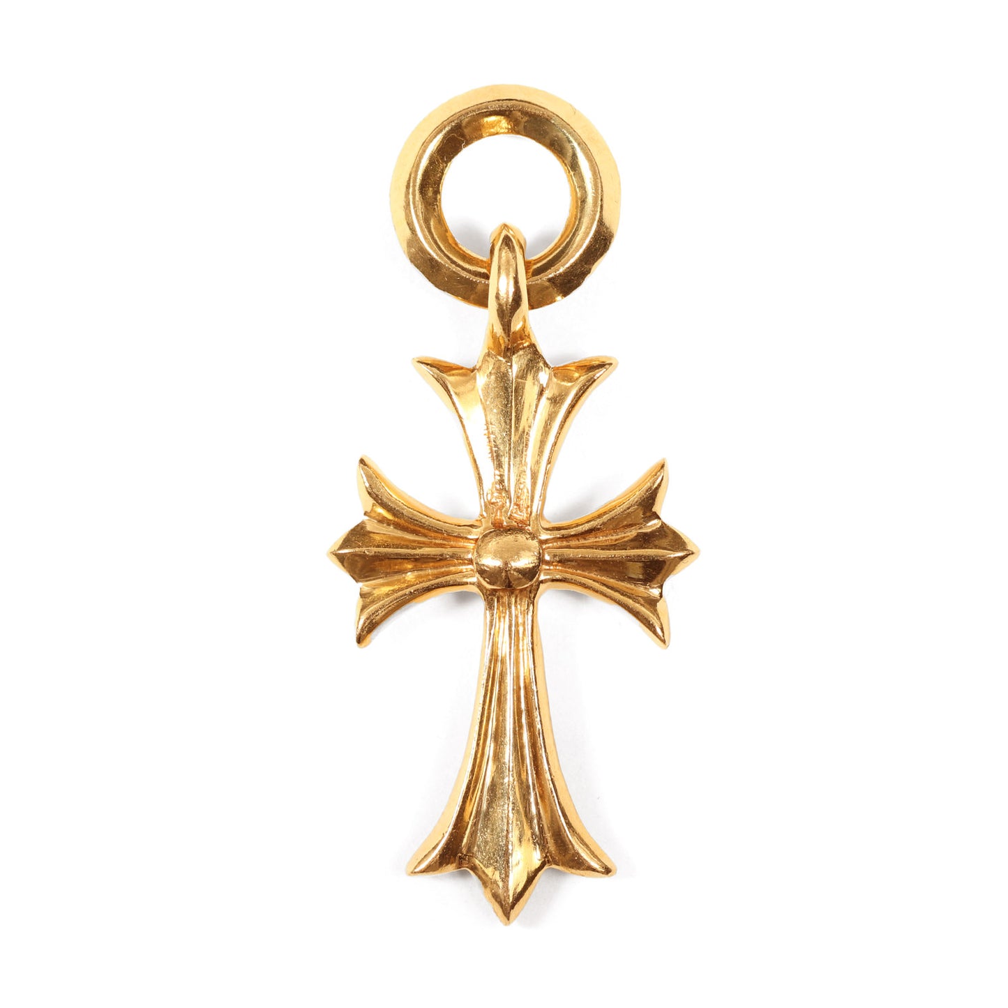 22K ゴールド タイニー CHクロス チャーム ペンダント(22K Tiny CH Cross)