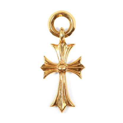 22K ゴールド タイニー CHクロス チャーム ペンダント(22K Tiny CH Cross)