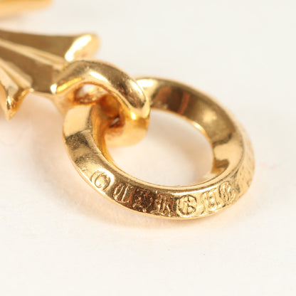 22K ゴールド タイニー CHクロス チャーム ペンダント(22K Tiny CH Cross)