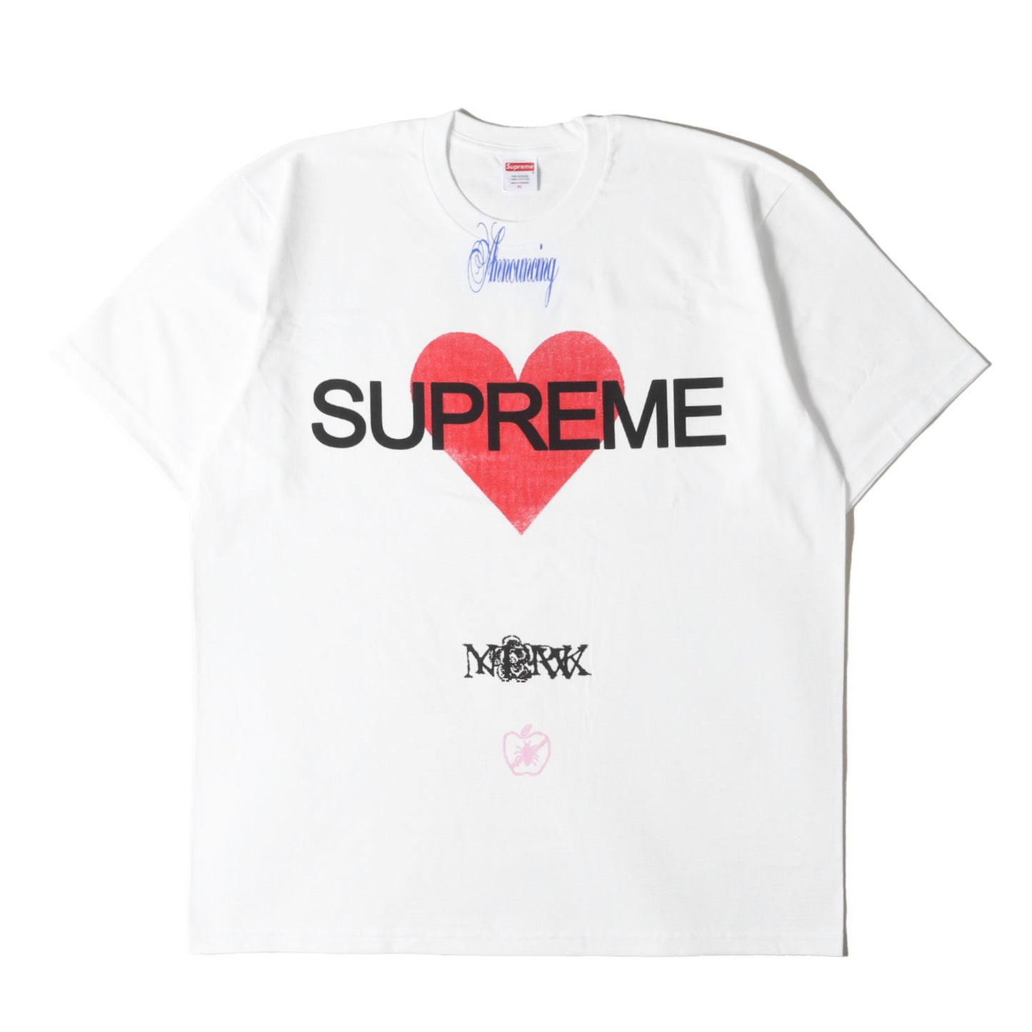 25SS ハート グラフィック Tシャツ(Announcing Tee)