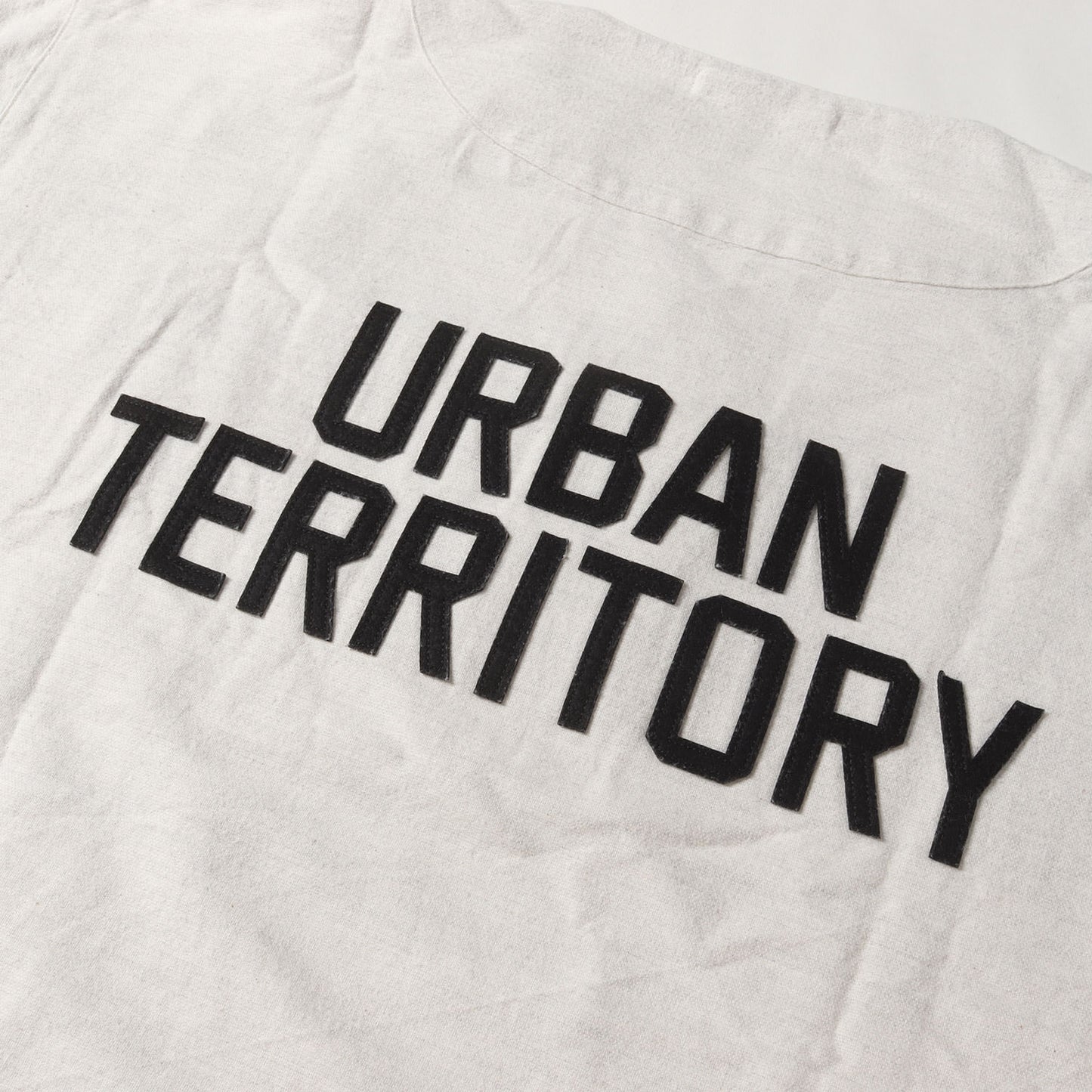 22SS アップリケロゴ フランネル ベースボールシャツ(LEAGUE SS / COTTON FLANNEL)