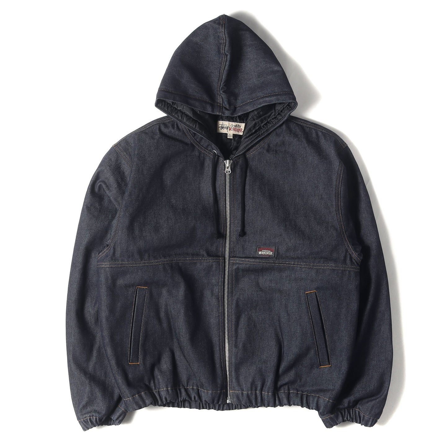 25SS 裏地キルティング デニム ワークジャケット(WORK JACKET DENIM)