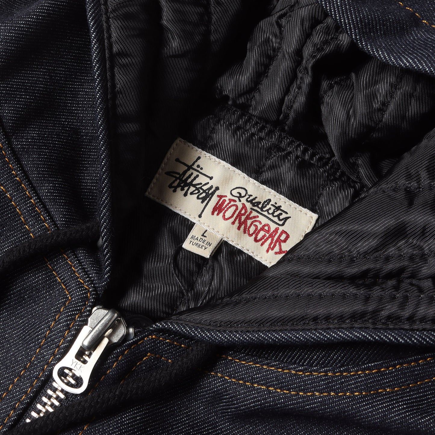 25SS 裏地キルティング デニム ワークジャケット(WORK JACKET DENIM)