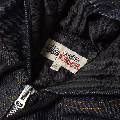 25SS 裏地キルティング デニム ワークジャケット(WORK JACKET DENIM)