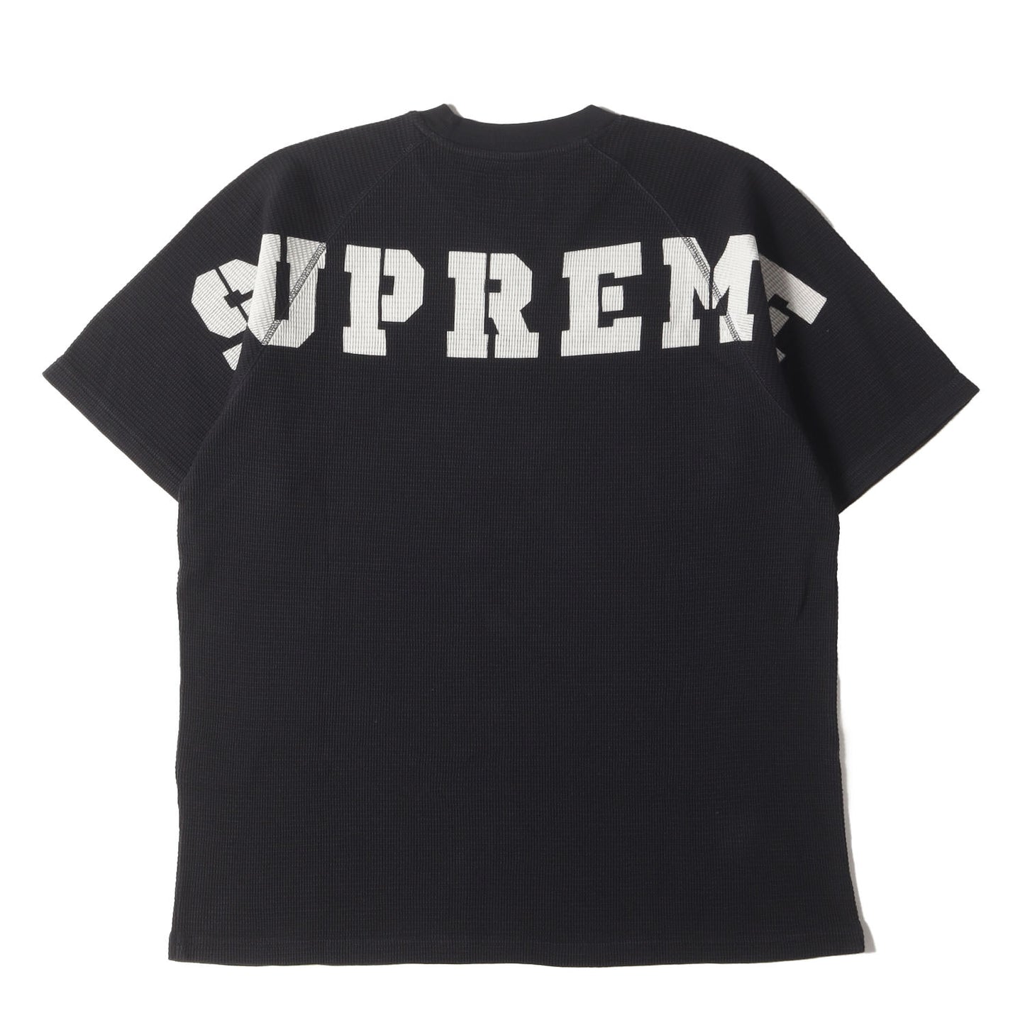 24AW ステンレスロゴ サーマル Tシャツ(Stencil Thermal S/S Top)