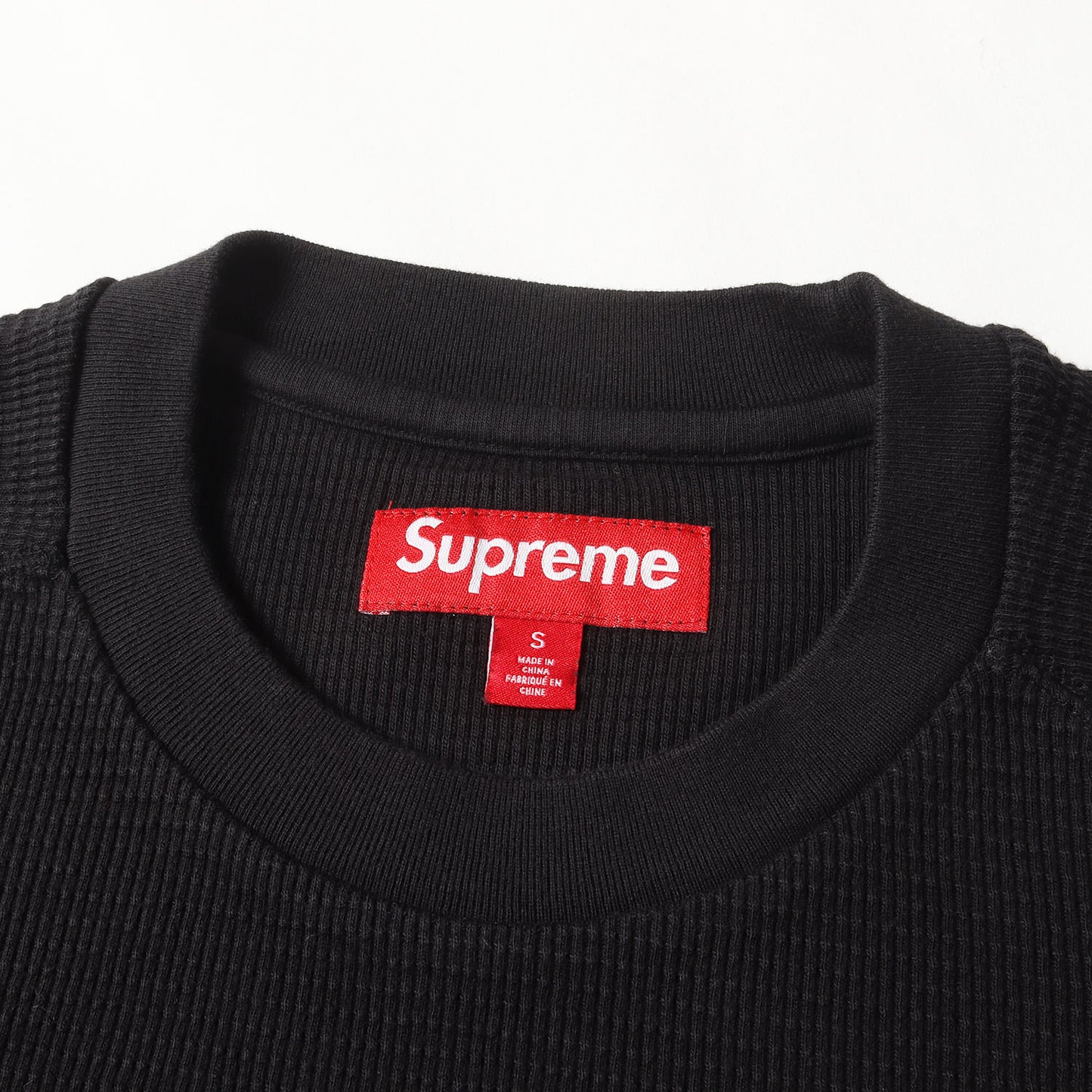 24AW ステンレスロゴ サーマル Tシャツ(Stencil Thermal S/S Top)