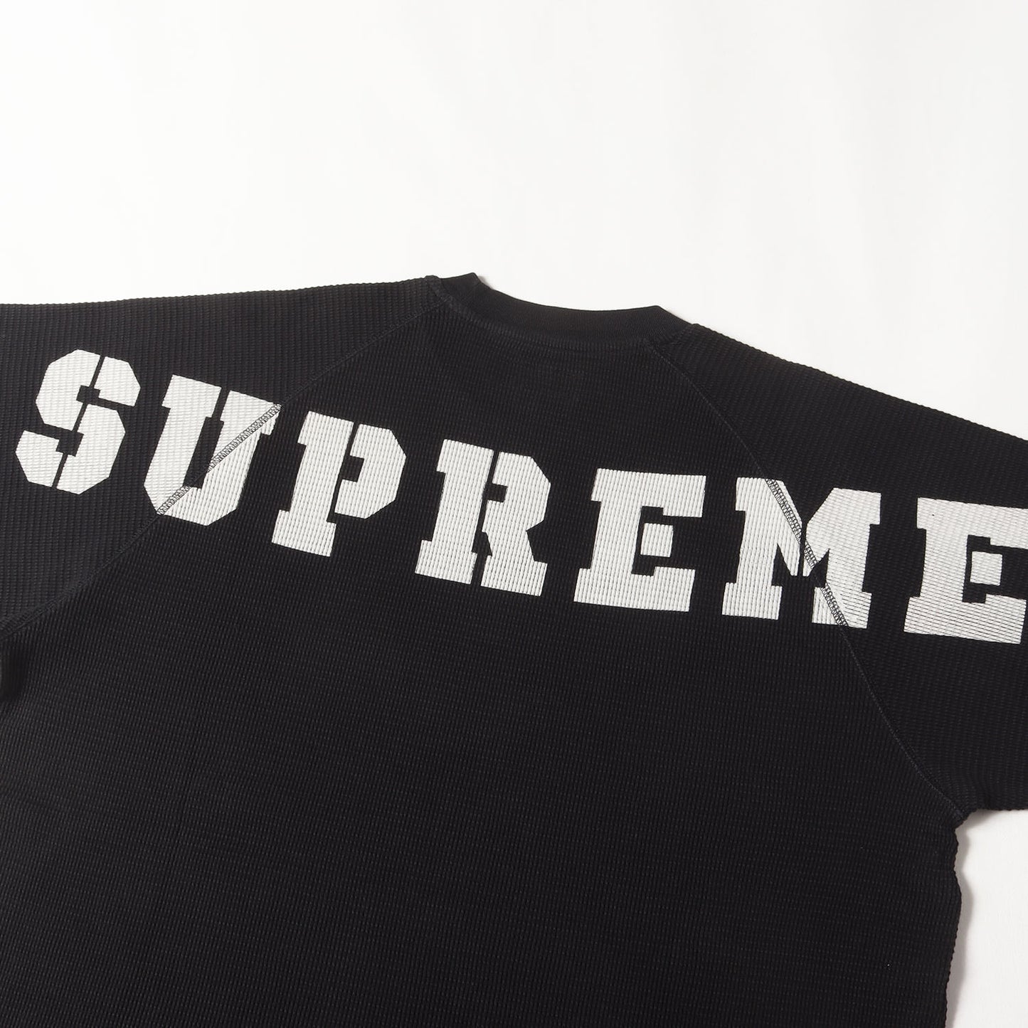 24AW ステンレスロゴ サーマル Tシャツ(Stencil Thermal S/S Top)