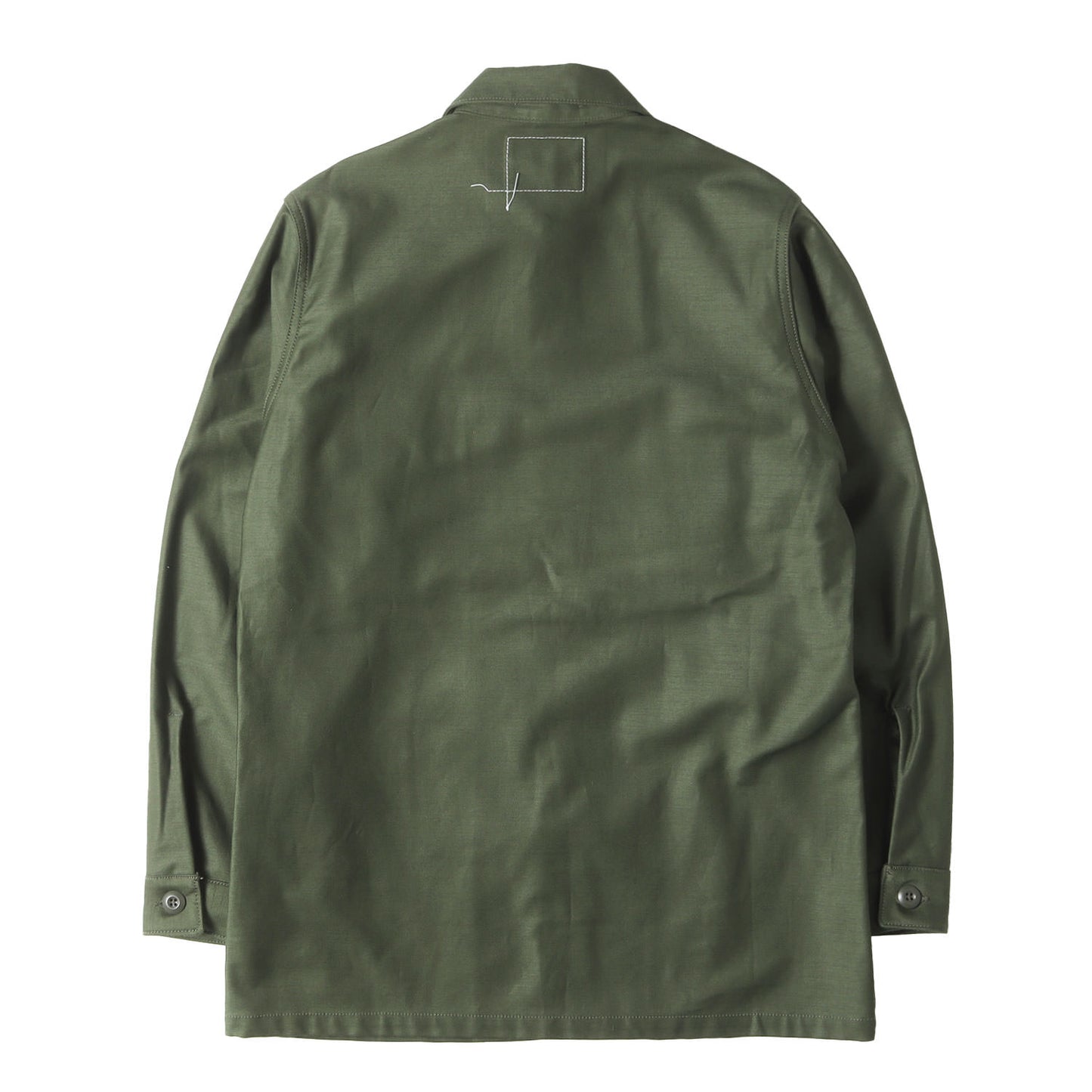 コットンサテン ミリタリーシャツ(WMILL-LS 02 / LS / COTTON. SATIN)