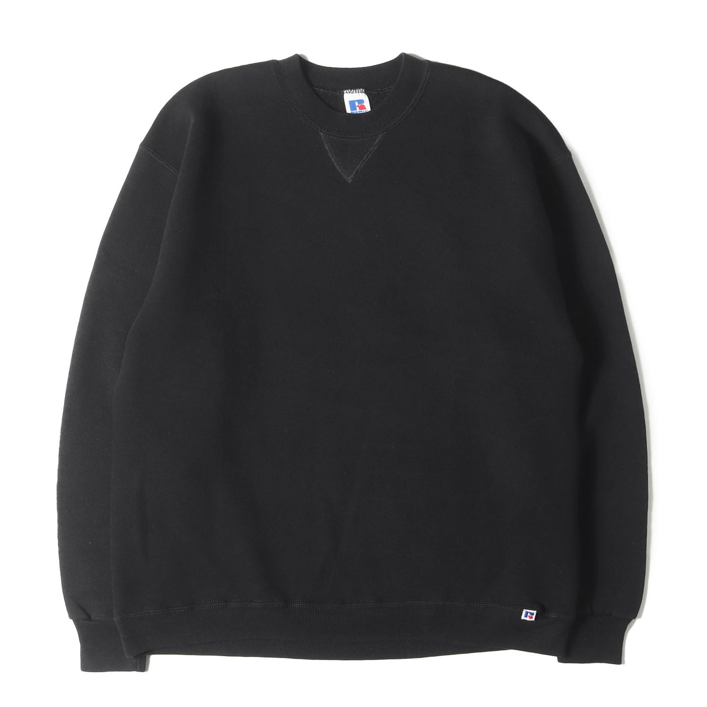 90s 無地 前V セットイン スウェットシャツ USA製