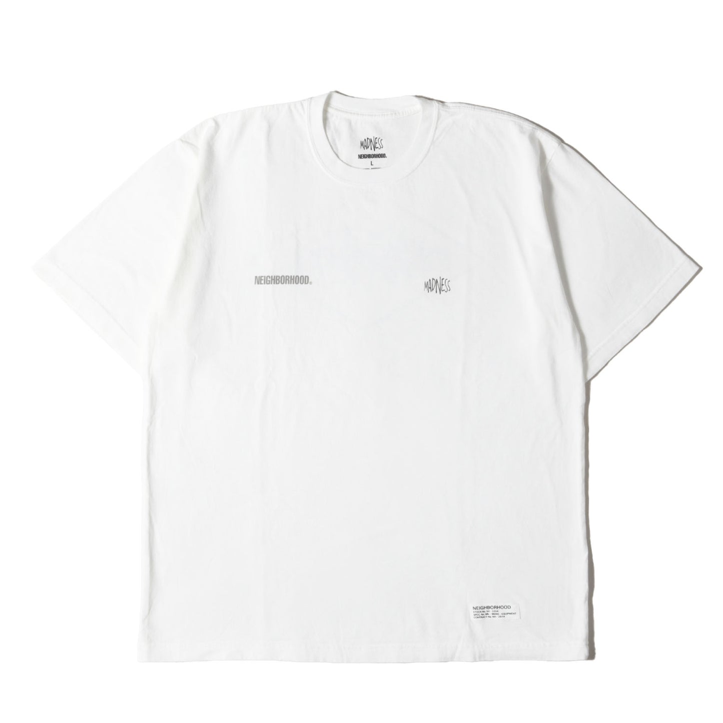 24AW ×MADNESS 製品染め クルーネック Tシャツ(TEE SS-2)