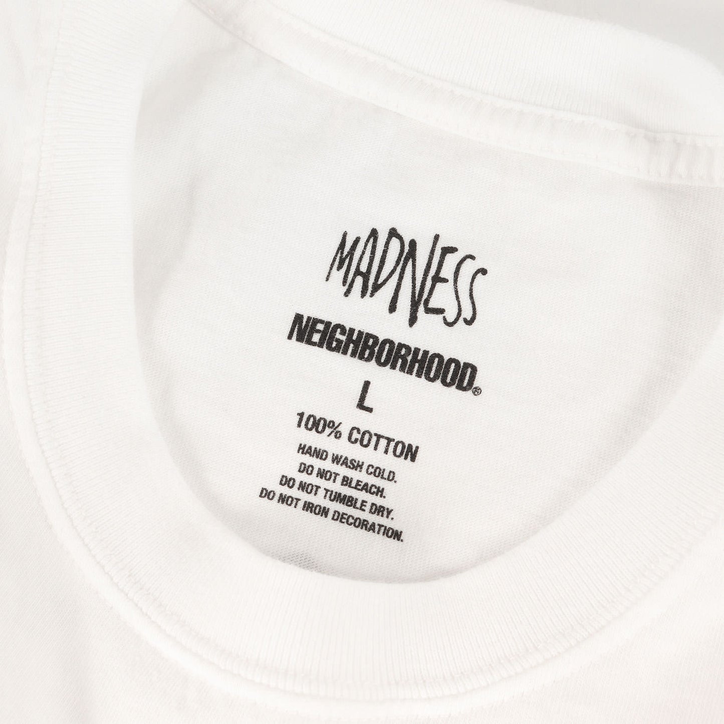 24AW ×MADNESS 製品染め クルーネック Tシャツ(TEE SS-2)