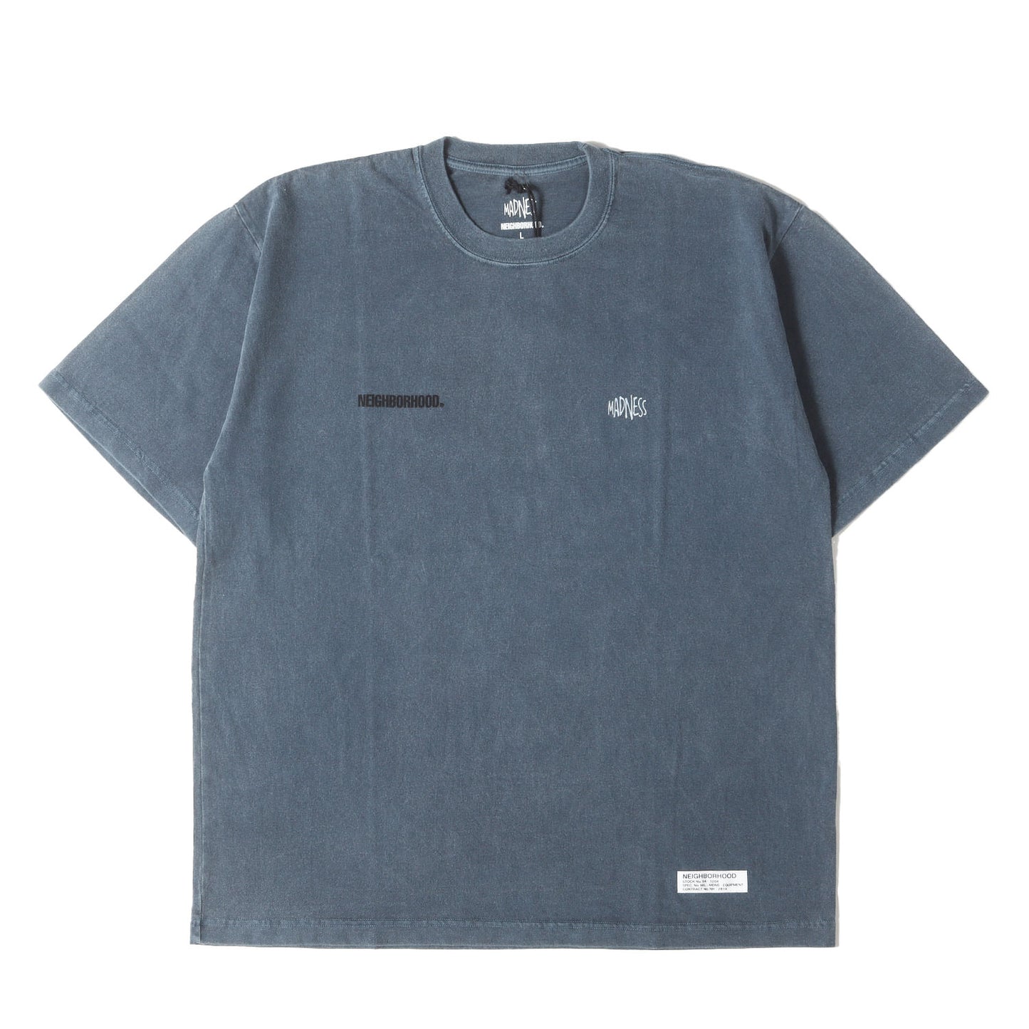 24AW ×MADNESS 製品染め クルーネック Tシャツ(TEE SS-2)
