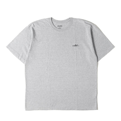 24SS ワンポイント ロゴ刺繍 クルーネックTシャツ(NH . TEE SS-12)