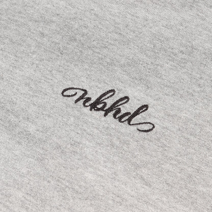 24SS ワンポイント ロゴ刺繍 クルーネックTシャツ(NH . TEE SS-12)