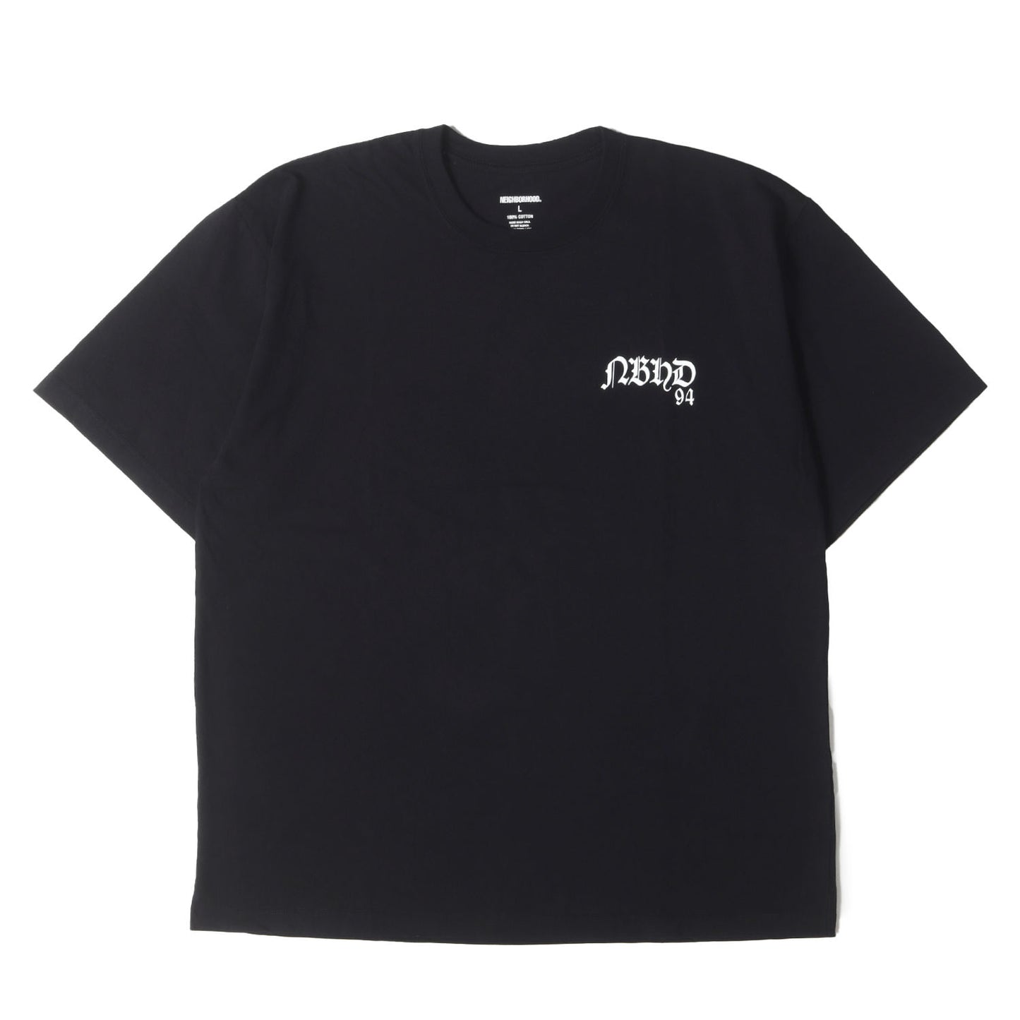24SS バックグラフィックプリント クルーネックTシャツ(NH.TEE SS-23)