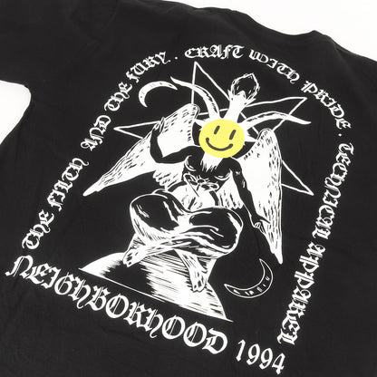 24SS バックグラフィックプリント クルーネックTシャツ(NH.TEE SS-23)
