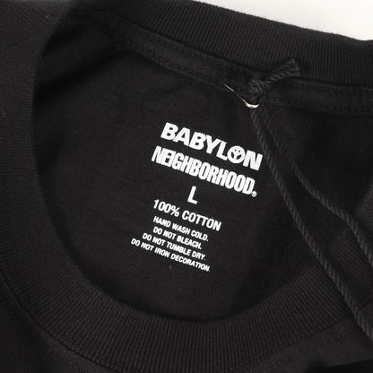 24SS ×BABYLON ×Ric Clayton 死神アートワーク プリント クルーネック Tシャツ(NH X BABYLON. TEE SS-3)