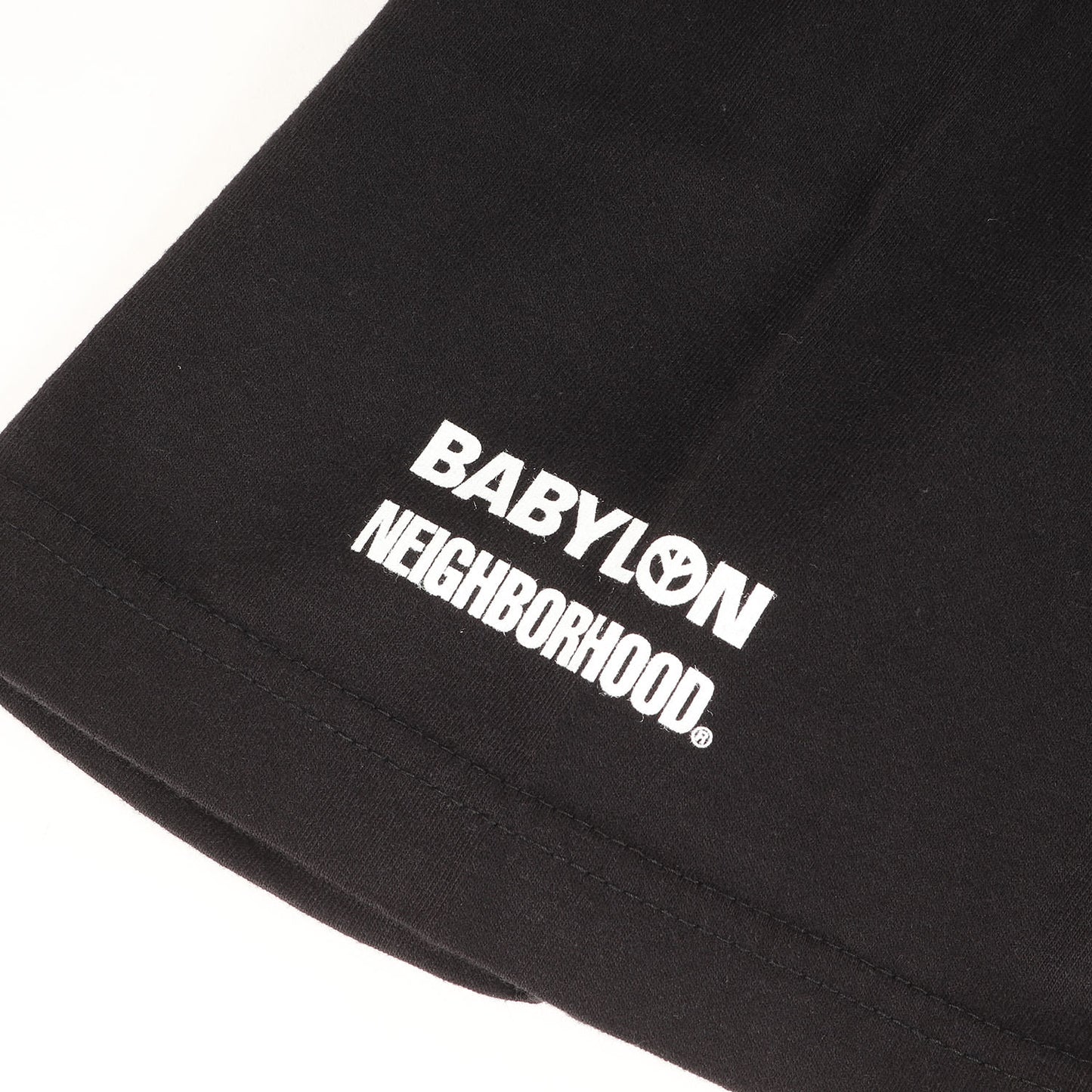 24SS ×BABYLON ×Ric Clayton 死神アートワーク プリント クルーネック Tシャツ(NH X BABYLON. TEE SS-3)