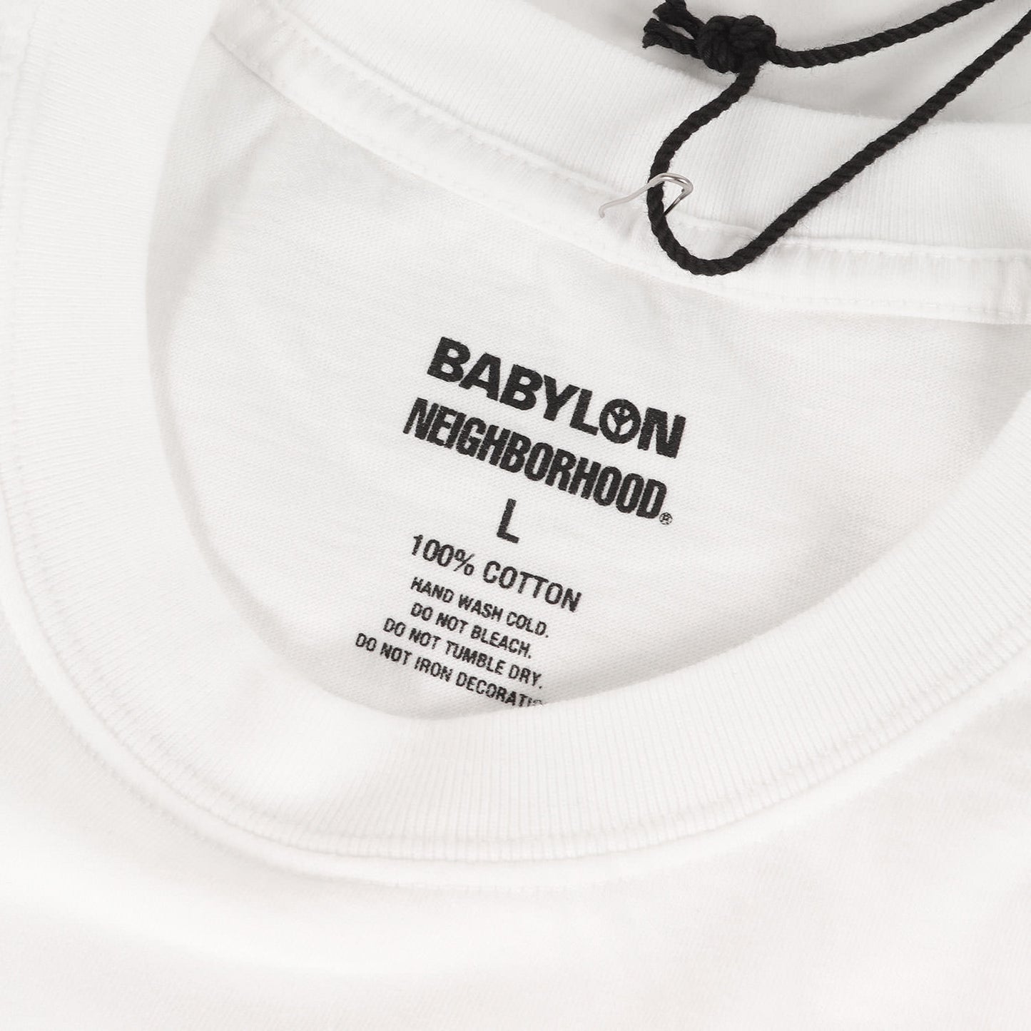 24SS ×BABYLON ×Ric Clayton 死神アートワーク プリント クルーネック Tシャツ(NH X BABYLON. TEE SS-3)