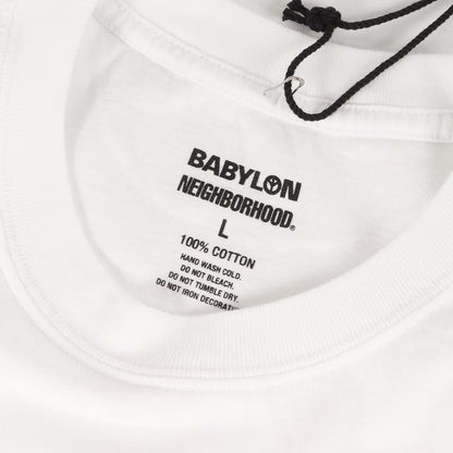 24SS ×BABYLON ×Ric Clayton 死神アートワーク プリント クルーネック Tシャツ(NH X BABYLON. TEE SS-3)