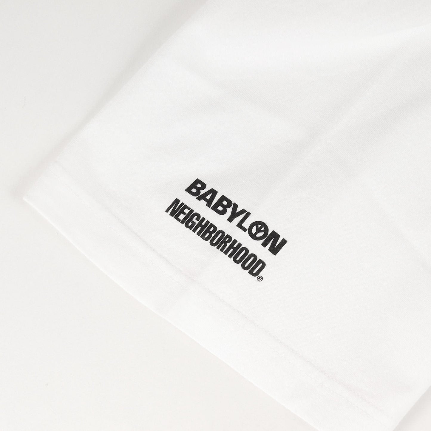 24SS ×BABYLON ×Ric Clayton 死神アートワーク プリント クルーネック Tシャツ(NH X BABYLON. TEE SS-3)