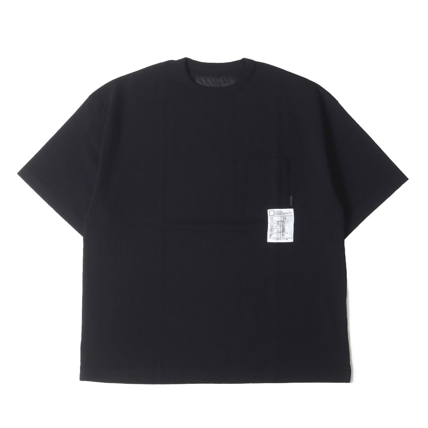 25SS ピスネーム ポケット クルーネックTシャツ (BW CREWNECK-P SS)