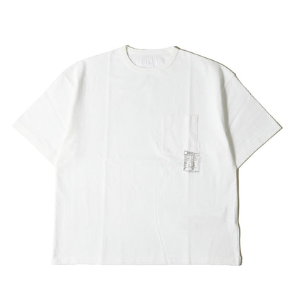 25SS ピスネーム ポケット クルーネックTシャツ (BW CREWNECK-P SS)