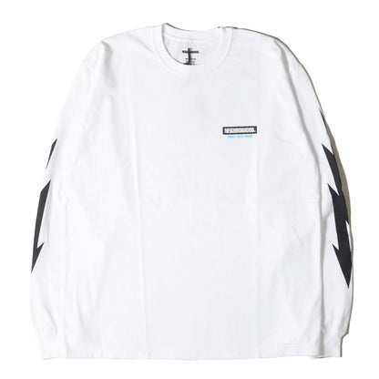 24AW 袖サンダープリント ロングスリーブ Tシャツ(\TEE LS-16)