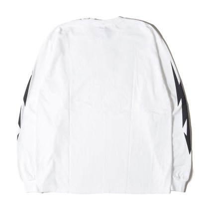 24AW 袖サンダープリント ロングスリーブ Tシャツ(\TEE LS-16)