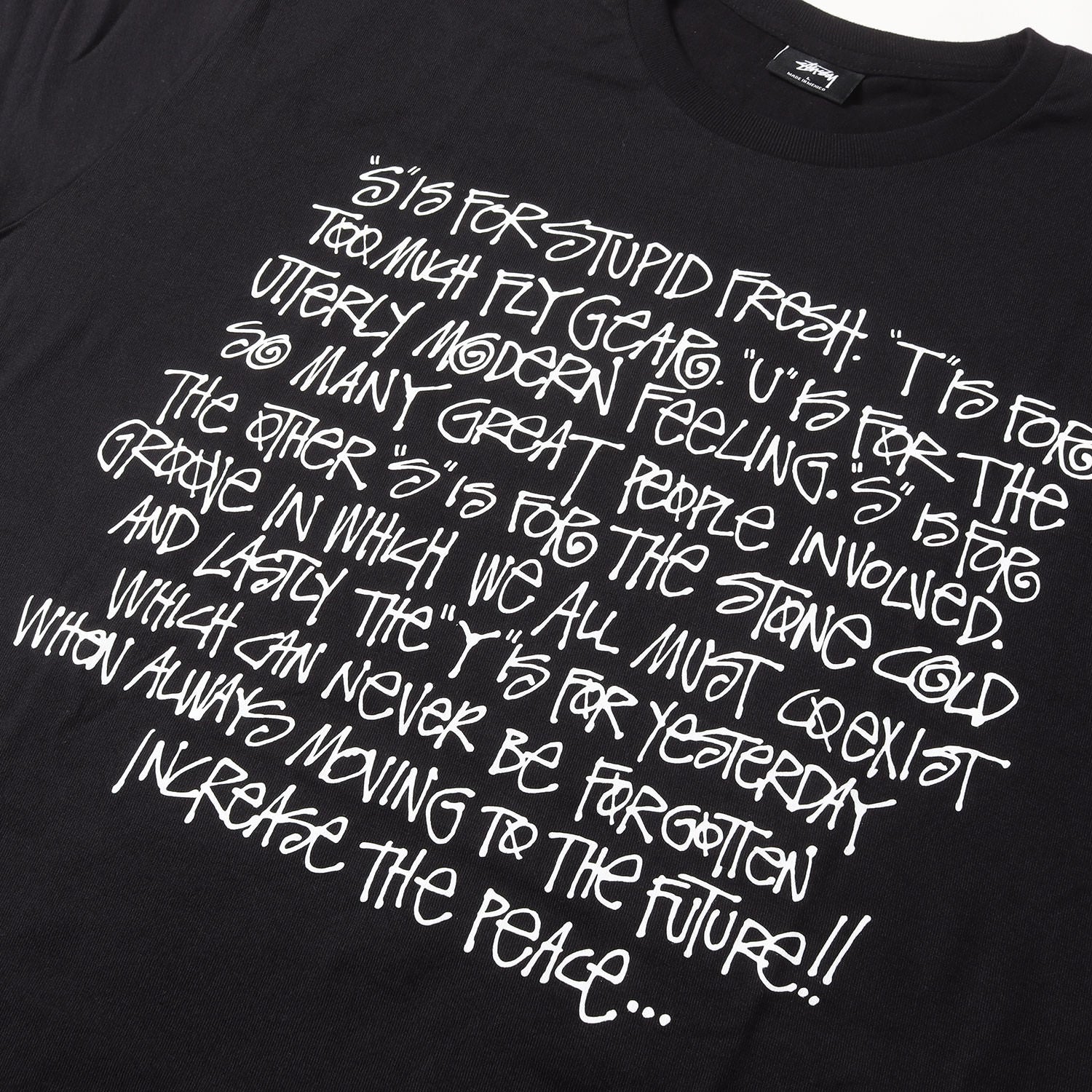 ショーンフォント メッセージロゴ Tシャツ - ブランド古着の通販・買取
