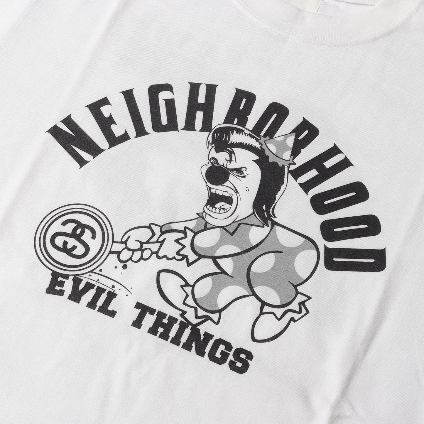 00s 15周年記念 ×STUSSY グラフィック Tシャツ(EVIL THINGS / C-TEE. SS)