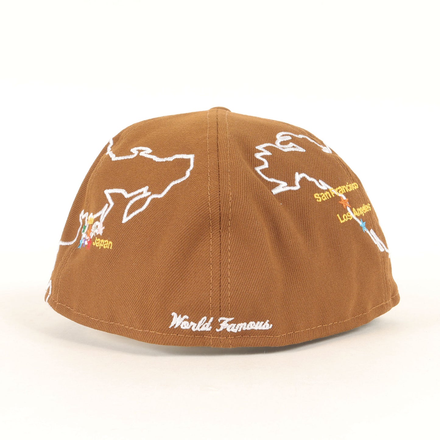 23AW ×NEW ERA マップ柄 BOXロゴ ベースボールキャップ(Worldwide Box Logo)