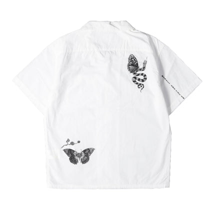 20SS マルチグラフィック オープンカラー 半袖シャツ(GOLD FISH S/S SHIRT)