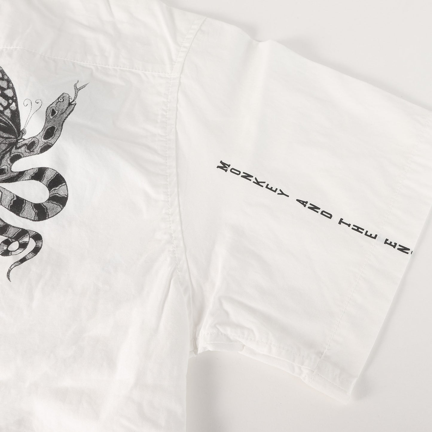 20SS マルチグラフィック オープンカラー 半袖シャツ(GOLD FISH S/S SHIRT)