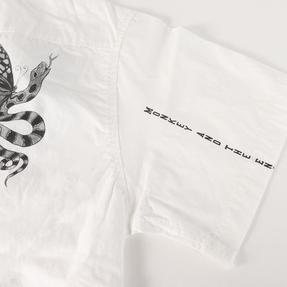 20SS マルチグラフィック オープンカラー 半袖シャツ(GOLD FISH S/S SHIRT)