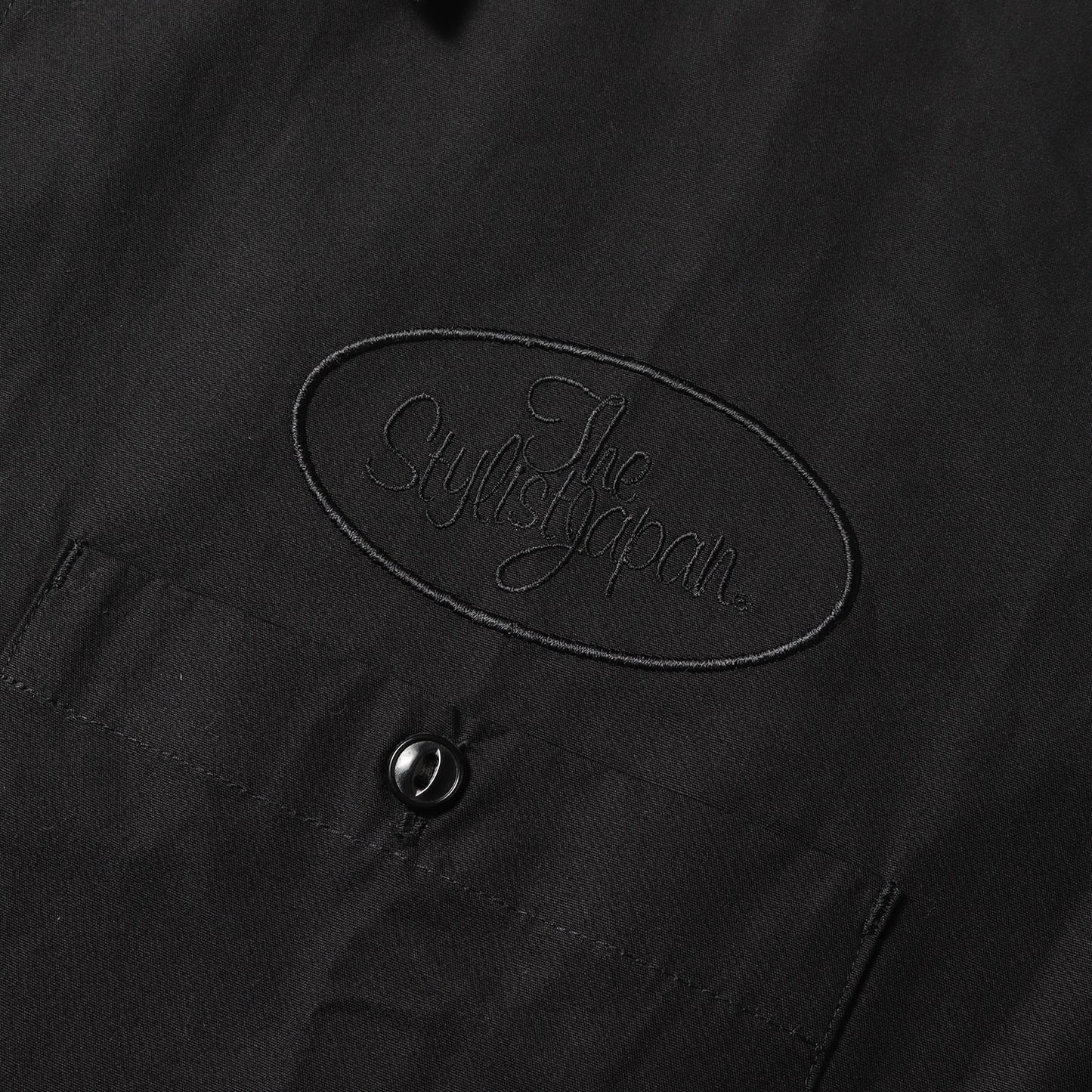 24SS ワッペン付き 半袖 ワークシャツ(WORK SHIRTS S/S)