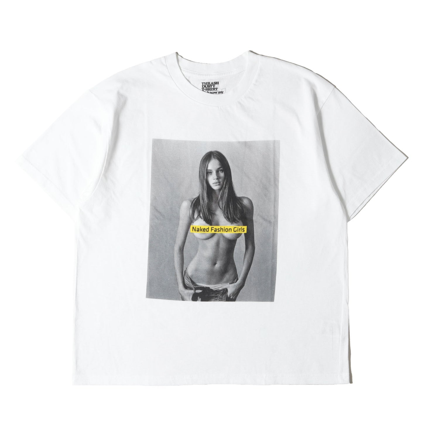 25SS ×Stie-lo ×Mike Dowson ヌードフォト Tシャツ(Naked Fashion Girls T-Shirt)