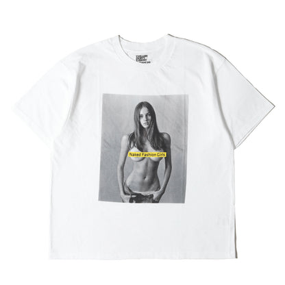 25SS ×Stie-lo ×Mike Dowson ヌードフォト Tシャツ(Naked Fashion Girls T-Shirt)