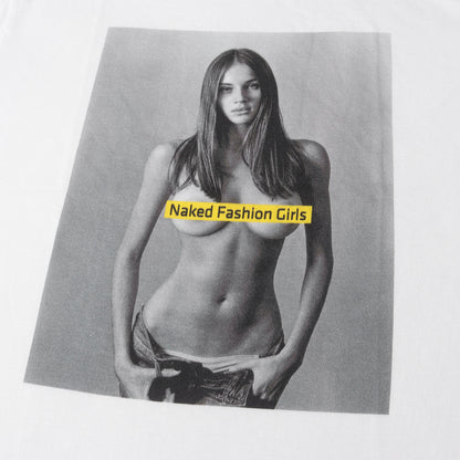 25SS ×Stie-lo ×Mike Dowson ヌードフォト Tシャツ(Naked Fashion Girls T-Shirt)