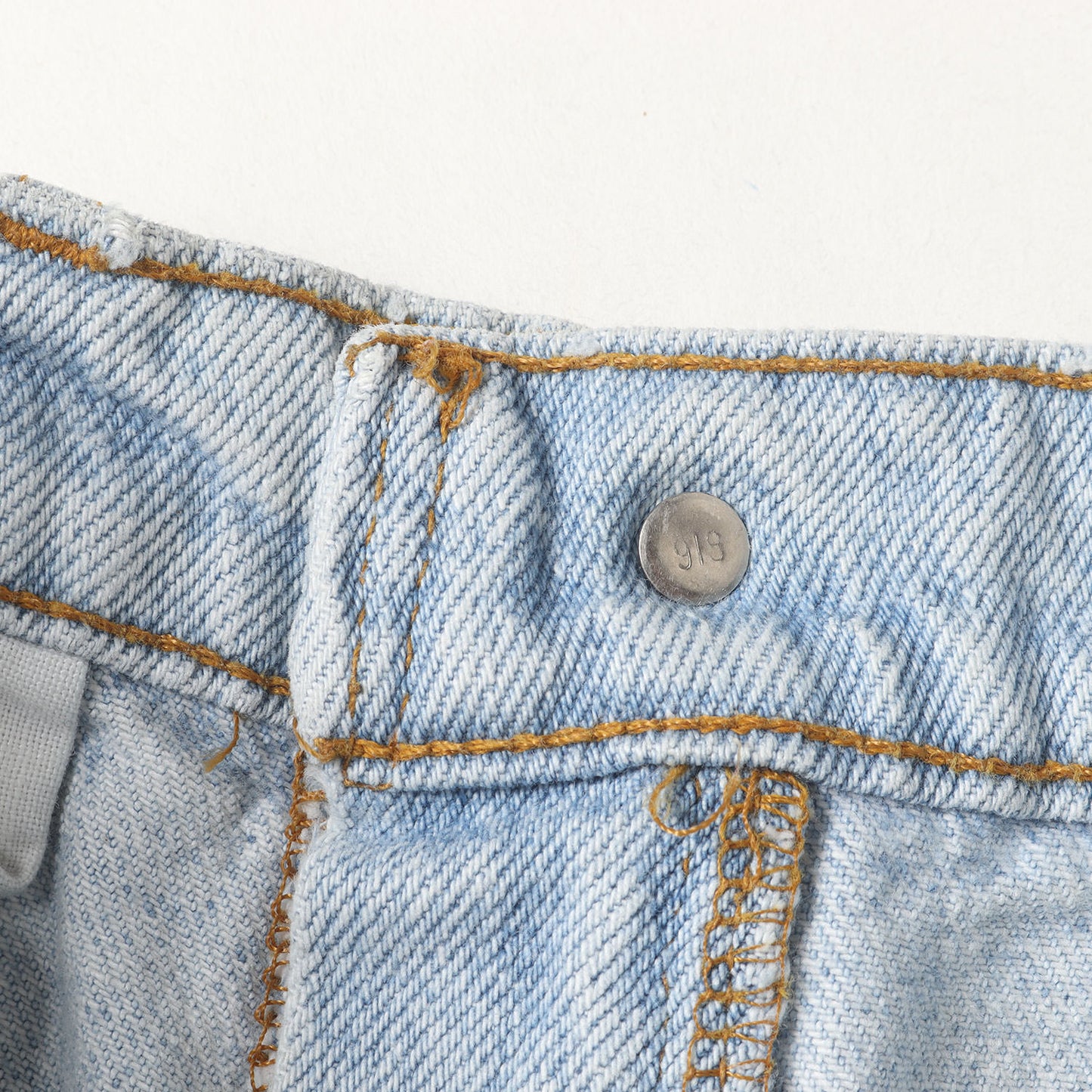 90s 550 アイスウォッシュ テーパード デニムパンツ / USA製 550-4834