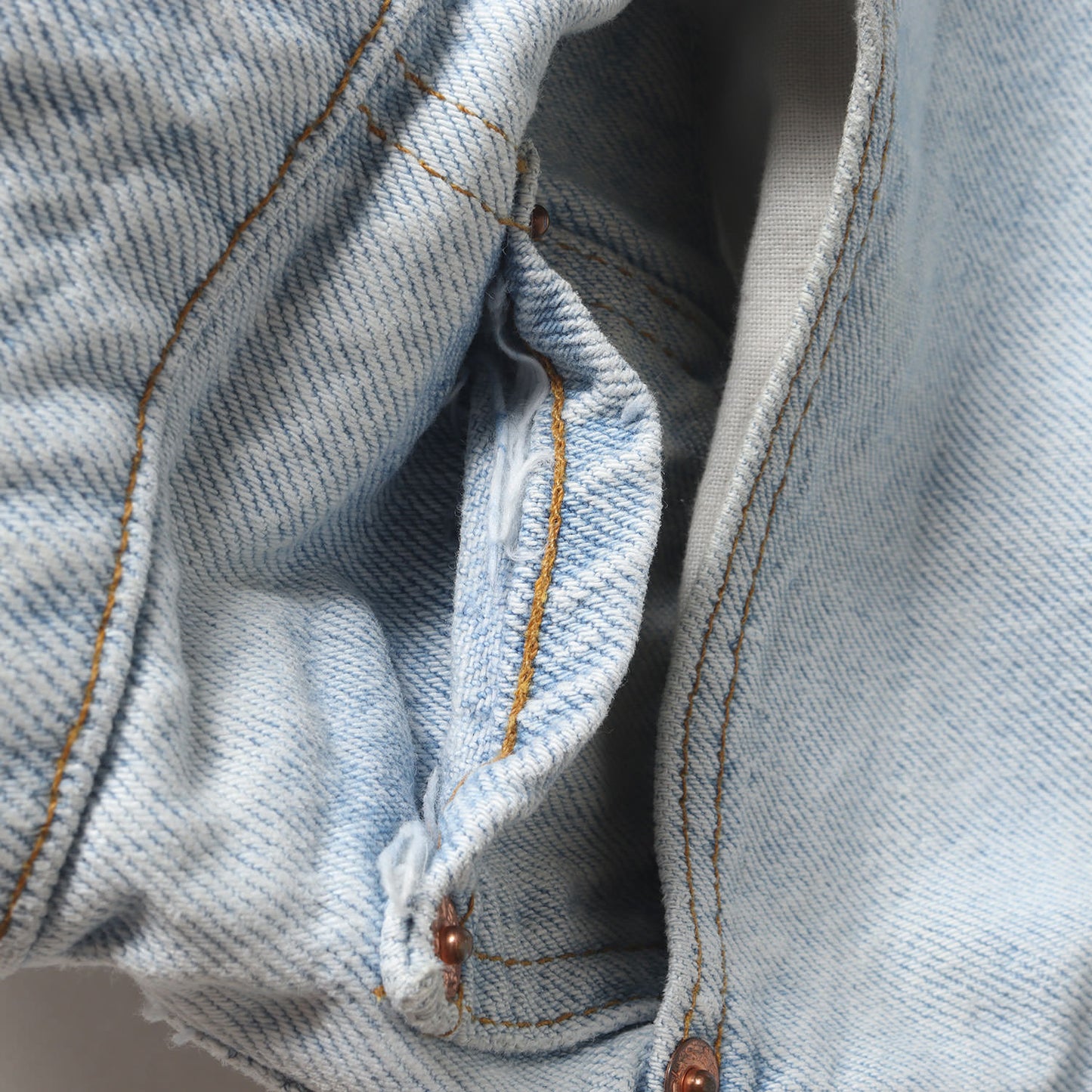 90s 550 アイスウォッシュ テーパード デニムパンツ / USA製 550-4834